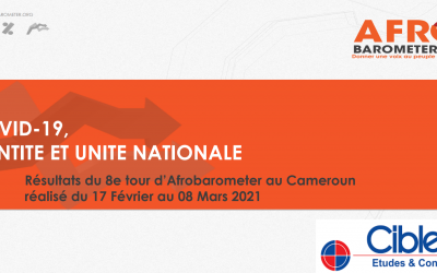 Résultats du 8e tour d’Afrobarometer au Cameroun